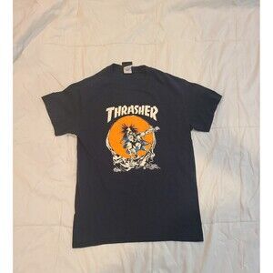 Thrasher Skateboard Pushead Shirt Small